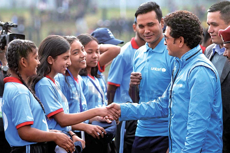 Sachin Tendulkar has Impacted millions of children through a decade partnership with UNICEF #HappyBirthdaySachin  @sachin_rt !