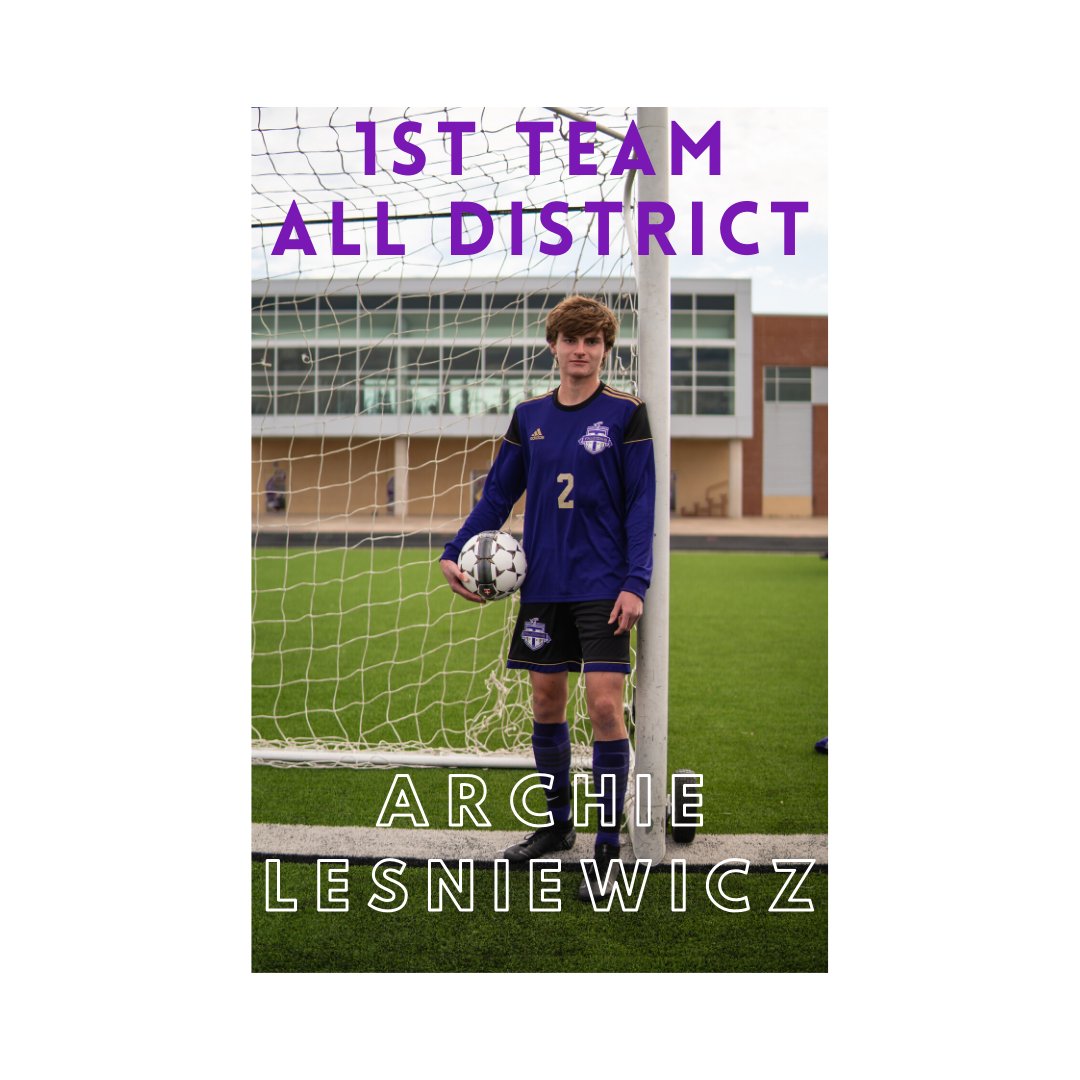 TCHSSoccerBoys's tweet photo. Congratulations to senior Archie Lesniewicz on being selected First Team All District. https://t.co/s0BnYoo3dY