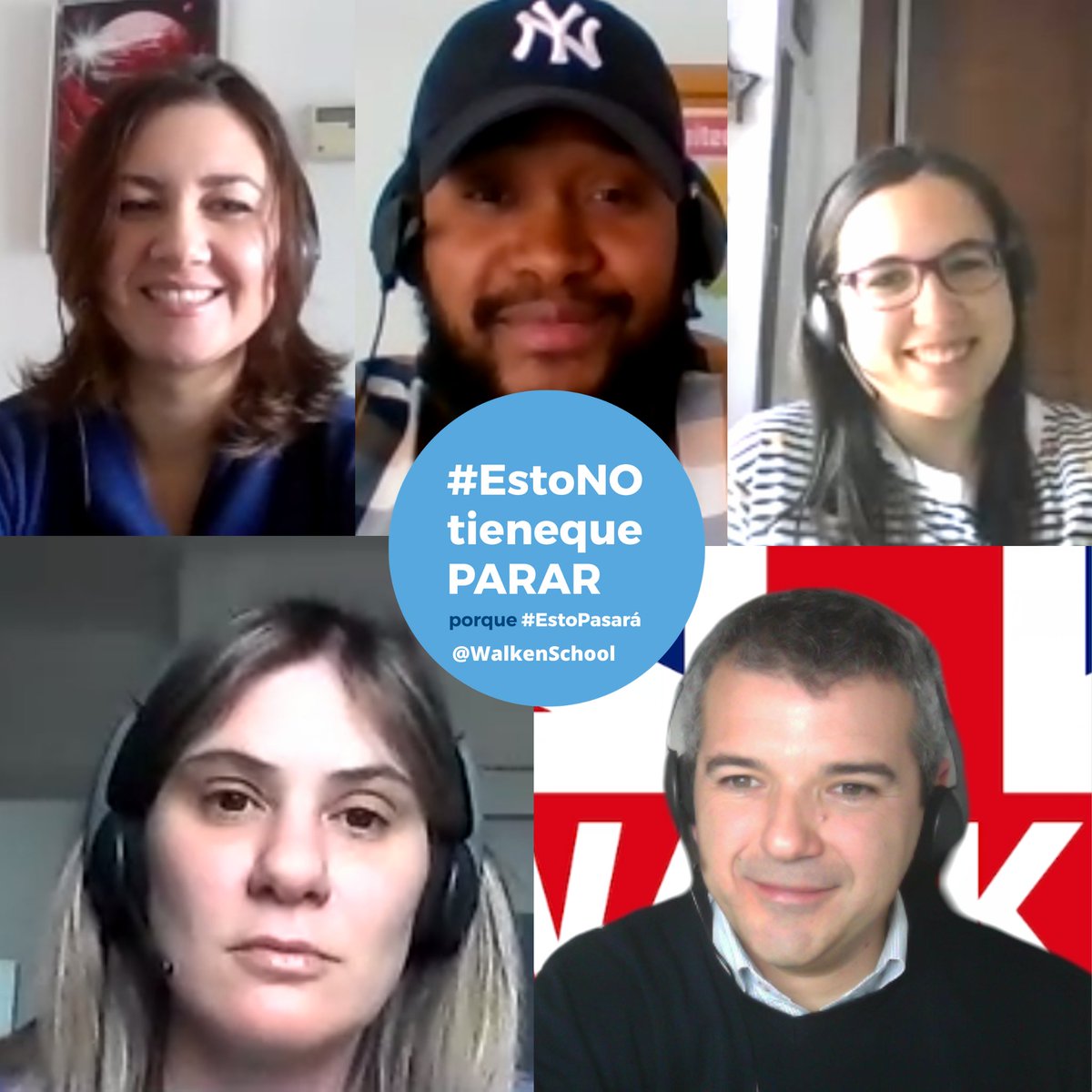 Nos sumamos a la iniciativa #EstoNOtienequePARAR. #EstoPasará y desde Walken School aportaremos nuestro granito de arena para que esto no se pare y nuestros alumnos estén mejor formados para un tiempo que se ha acelerado hacia un futuro que ya está aquí. #Lorca #InglésOnline