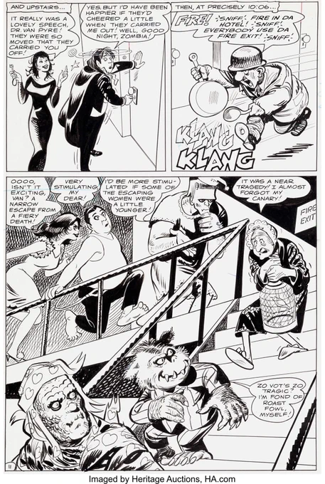 Oksner was the best. Such a great draftsman and amazing cartooning skills 