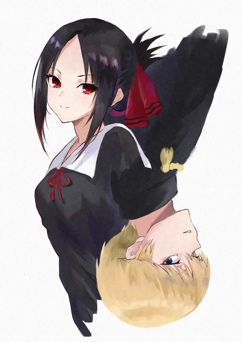 #かぐや様は告らせたい 
かぐや様と会長 