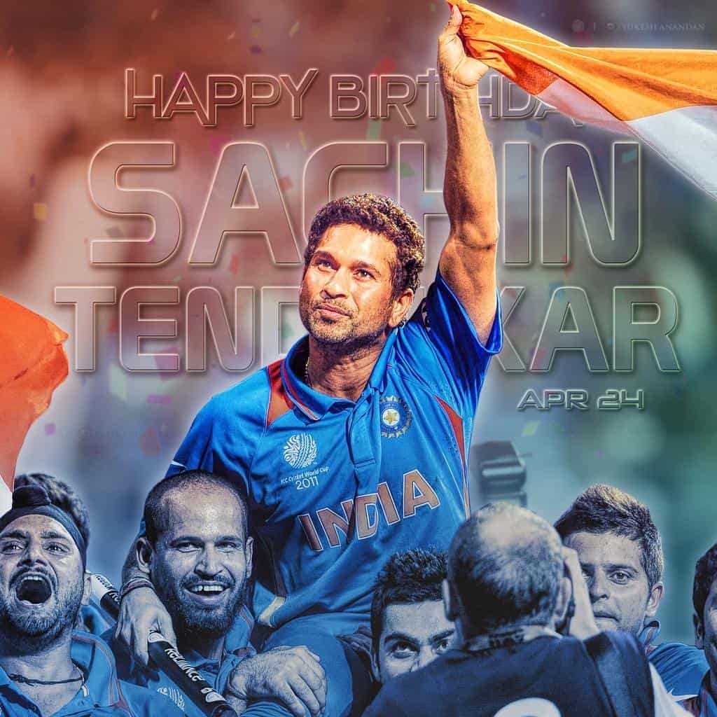 BrahmanandPar13's tweet photo. #HappyBirthdaySachin paaji ❤️❤️❤️ https://t.co/MPaVgM1Y1s