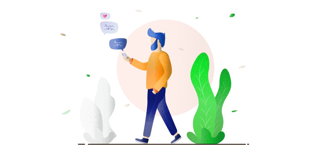code_theorem's tweet photo. Virtual love illustration for a dating application. Going to post a great set of tiny illos this week! Stay Tuned!
#digitalart #illustrationart #illustration #illustrator #creative #sketching #digitalpainting #datingapplication https://t.co/OTeXp4Bxku
