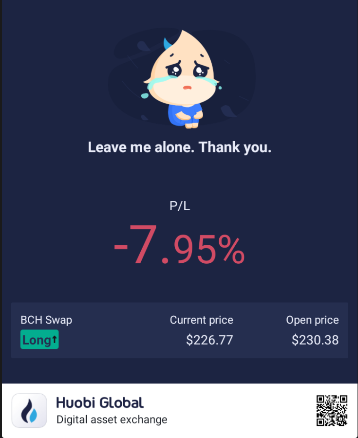 quy_99's tweet photo. 1 bad day. Find more reasonable points ... #HuobiDM is good for users https://t.co/xHJUQKRpJO