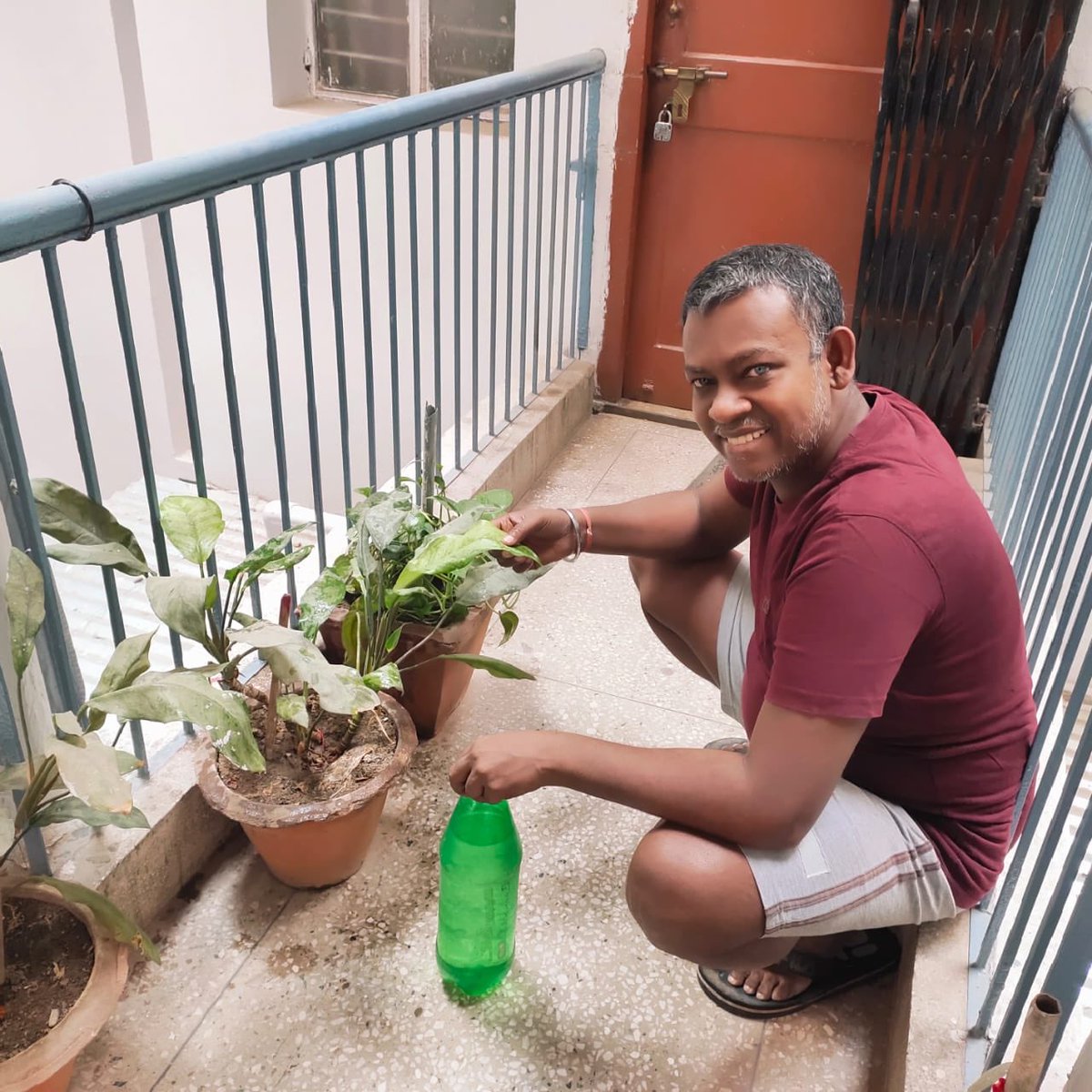 #MyLockdownAndaz featuring 
Alok . He says “Don't know how to cook, so for me it's a best time to learn. Mom is teaching me. I am taking care of my Plants.  In Evening Time, Playing Ludo with my Sister is a great  enjoyment.”
💕
 #InclusionAndDiversity #WeAreHereForYou