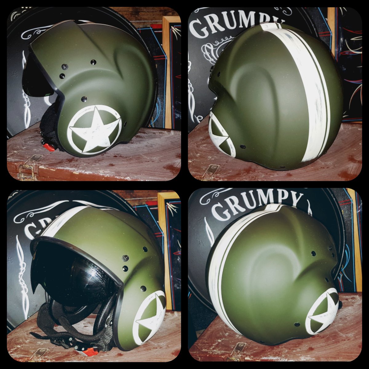 PinstripingNeil's tweet photo. Corona hat uns alle immer noch im Griff.
Zeit für einen Corona Rabatt.....
Ab jetzt gibt es 20% auf den Endpreis für ein Helmdesign.
Ganz egal was du möchtest. OLDSCHOOL LETTERING, PINSTRIPING ODER PAINTING. https://t.co/IHHDufeaD7