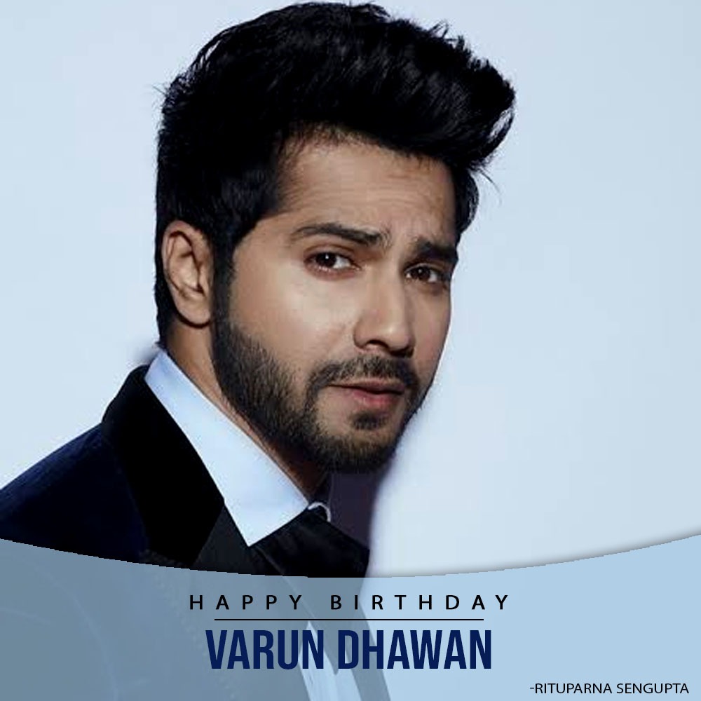 Wishing the very talented actor, Varun Dhawan a very Happy Birthday! 
Keep Shining & stay blessed!   