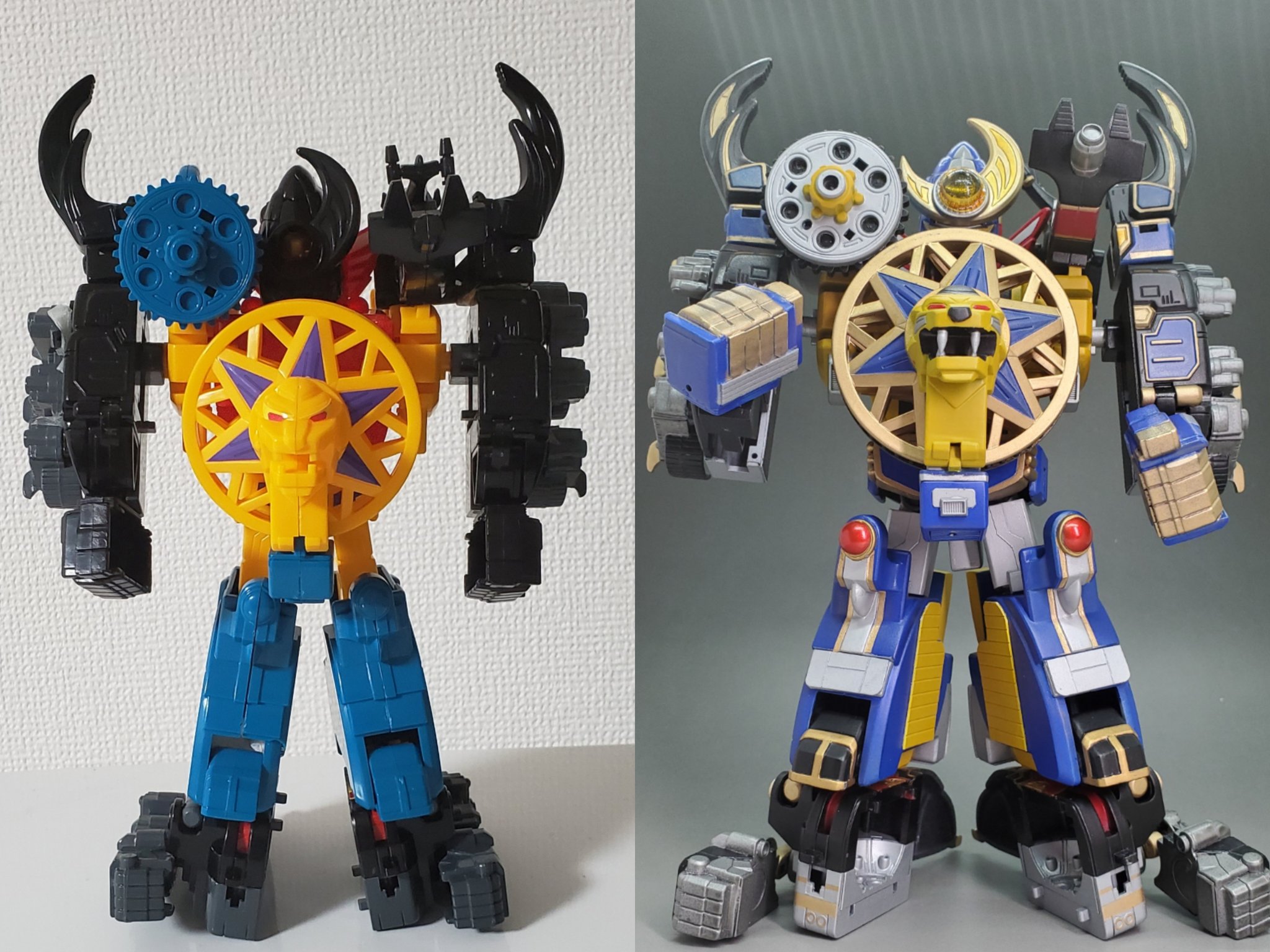 ※一部開封済み・当時物 戦隊ミニプラ「轟雷旋風神メッキバージョン+天空神」未組立 ハリケンジャー 轟雷旋風神 ミニプラ メッキバージョン 特撮