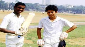 At the age of 14 : Sachin was involved in a record breaking partnership of 664 runs with  @vinodkambli349  #HappyBirthdaySachin