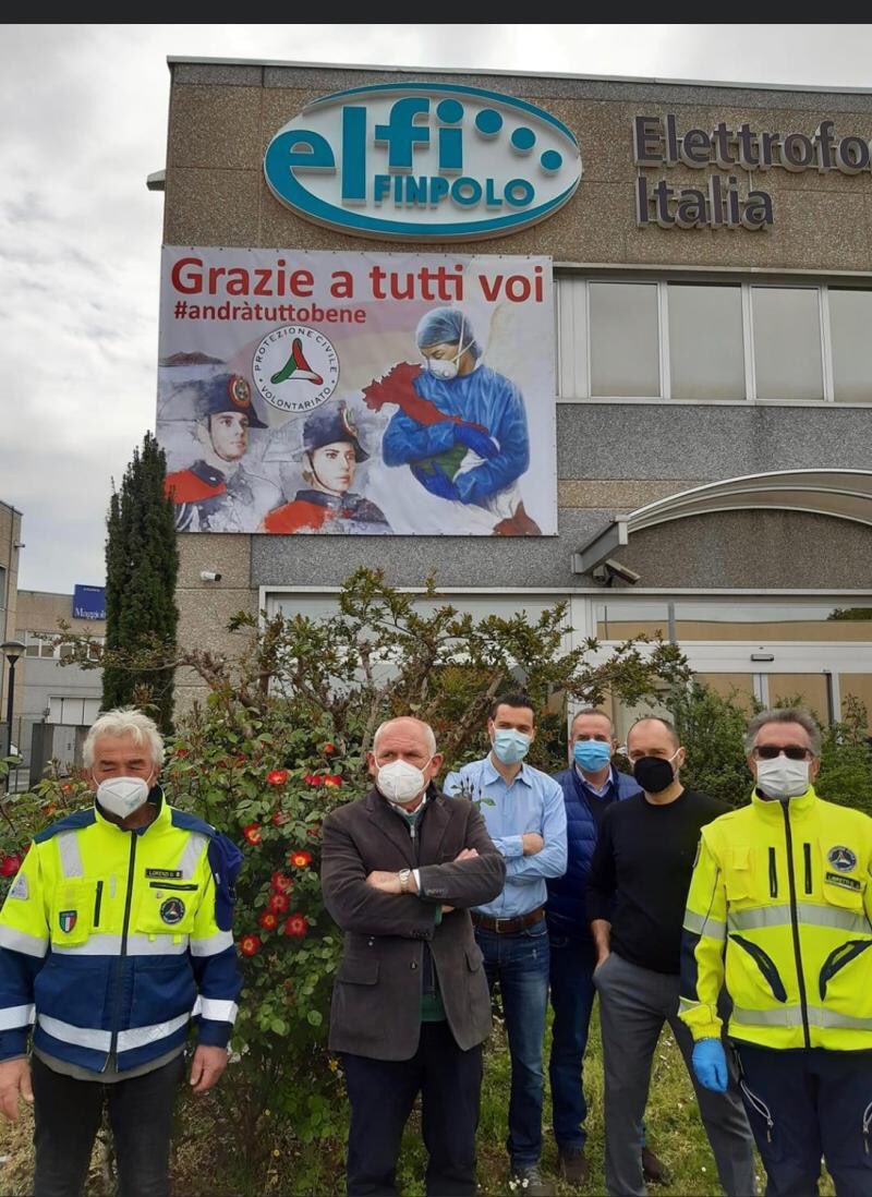 pagno's tweet photo. L'azienda in questi 2 mesi di emergenza Covid19, si è fatta carico di molte donazioni: realizzazione dell'ospedale da Campo di Piacenza regalando manodopera e materiale elettrico per oltre 100.000 euro e l'omaggio al personale dell'Ospedale di Forlì delle tipiche Uova Pasquali. https://t.co/ncIclYV2XG