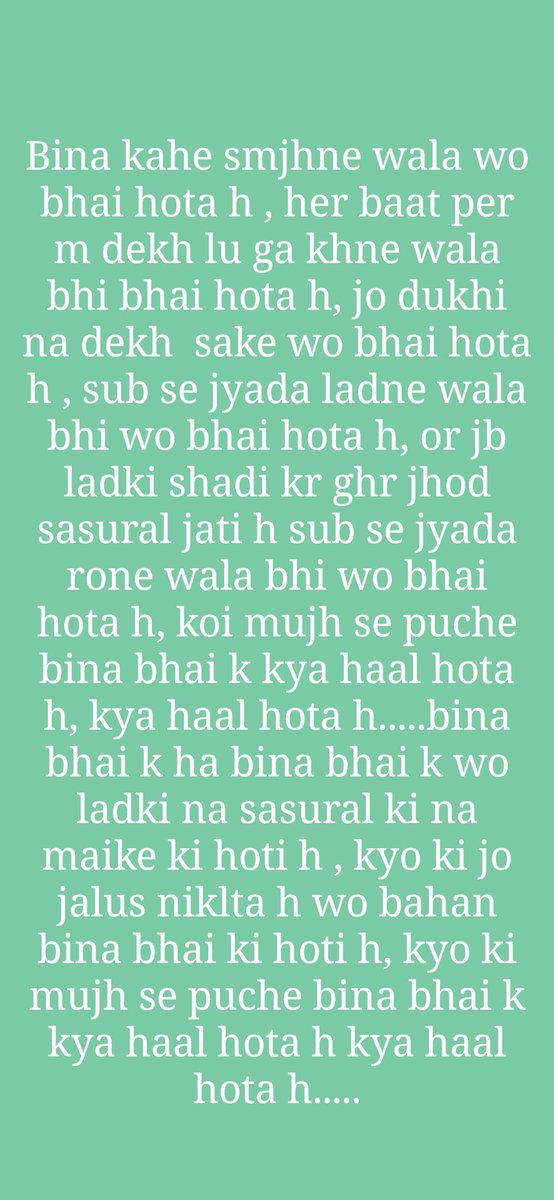 Divya09260009's tweet photo. Kuch lines bhai k liye ,ye lines hi nhi hakikat h .😭Roya mere dil inhe likhe huye.@ishehnaaz_GillF @Republic_Bharat @ABPNews @ishehnaaz_gill @PMOIndia @sambitswaraj @airnewsalerts @FeverFMOfficial @RedFMIndia @akshaykumar koi to meri post aage le ker jaye... https://t.co/QOqXtbp8Gb