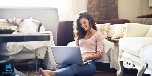 Aussie_Time's tweet photo. Working from home has its challenges! How can you manage attendance and communicate with employees working from home? How can you keep payroll running while working remotely?  

Check out this article for quick tips!
https://t.co/A1zFc2Lp4o https://t.co/rQBfRAV455