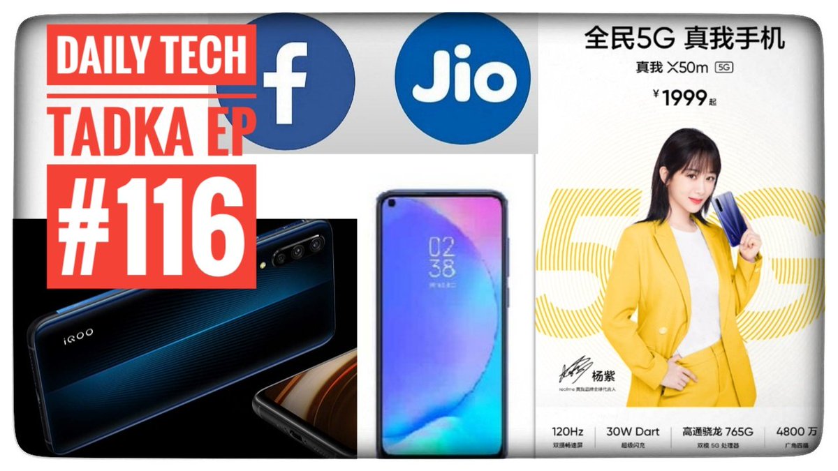 DroidAsiaBlog's tweet photo. #Realme X50M with SD765G l #IQOO Neo3 Launched l #Redmi 10X leaked l Realme Buds Wireless Pro l DTT#116

https://t.co/wCJ0EqMgrt https://t.co/vAw3UyP4Ii