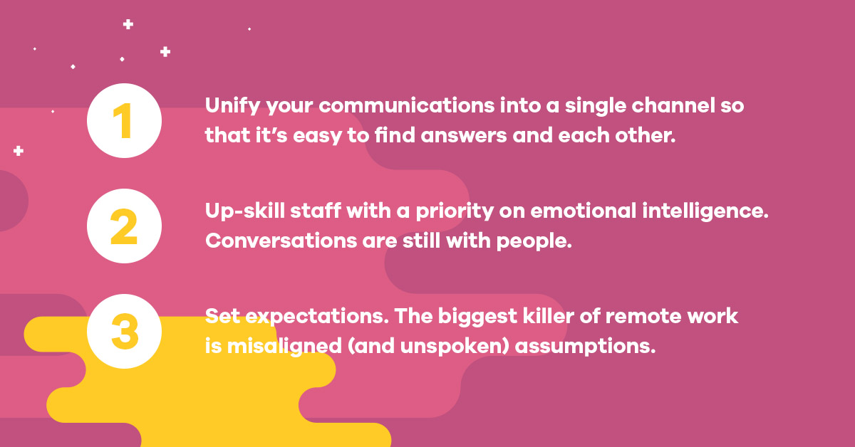 ValoSolutionsHQ's tweet photo. Three steps to ensure you deliver the best #remotework experience for your employees. 

Top tips by expert @laurel_farrer CEO of #DistributeConsulting &amp; founder of @RemoteWork_RWA.

#ValoTips #RemoteWork #EmployeeExperience #CrisisComms #ValoLove💛
https://t.co/477RlTFvXE https://t.co/WtCDgmsu1e