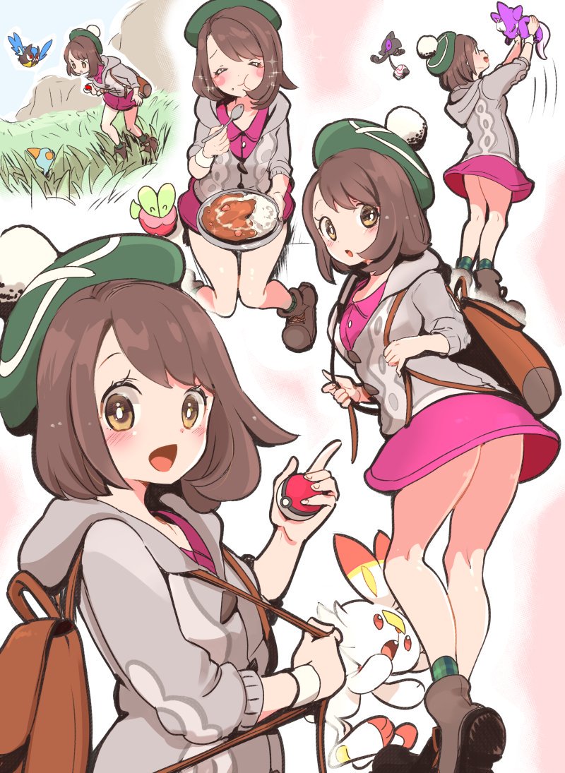 ° Female Protagonist from Pokemon Sword & Shield ° Looking for Pokemon ...