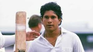 At the age of 17 :  @sachin_rt scored his maiden Test century - a match saving 119 not out at Manchester against England in 1990. #HappyBirthdaySachinTendulkar