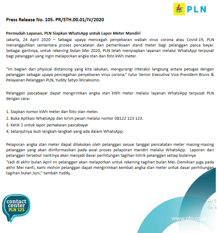 PT PLN (Persero) tweet media