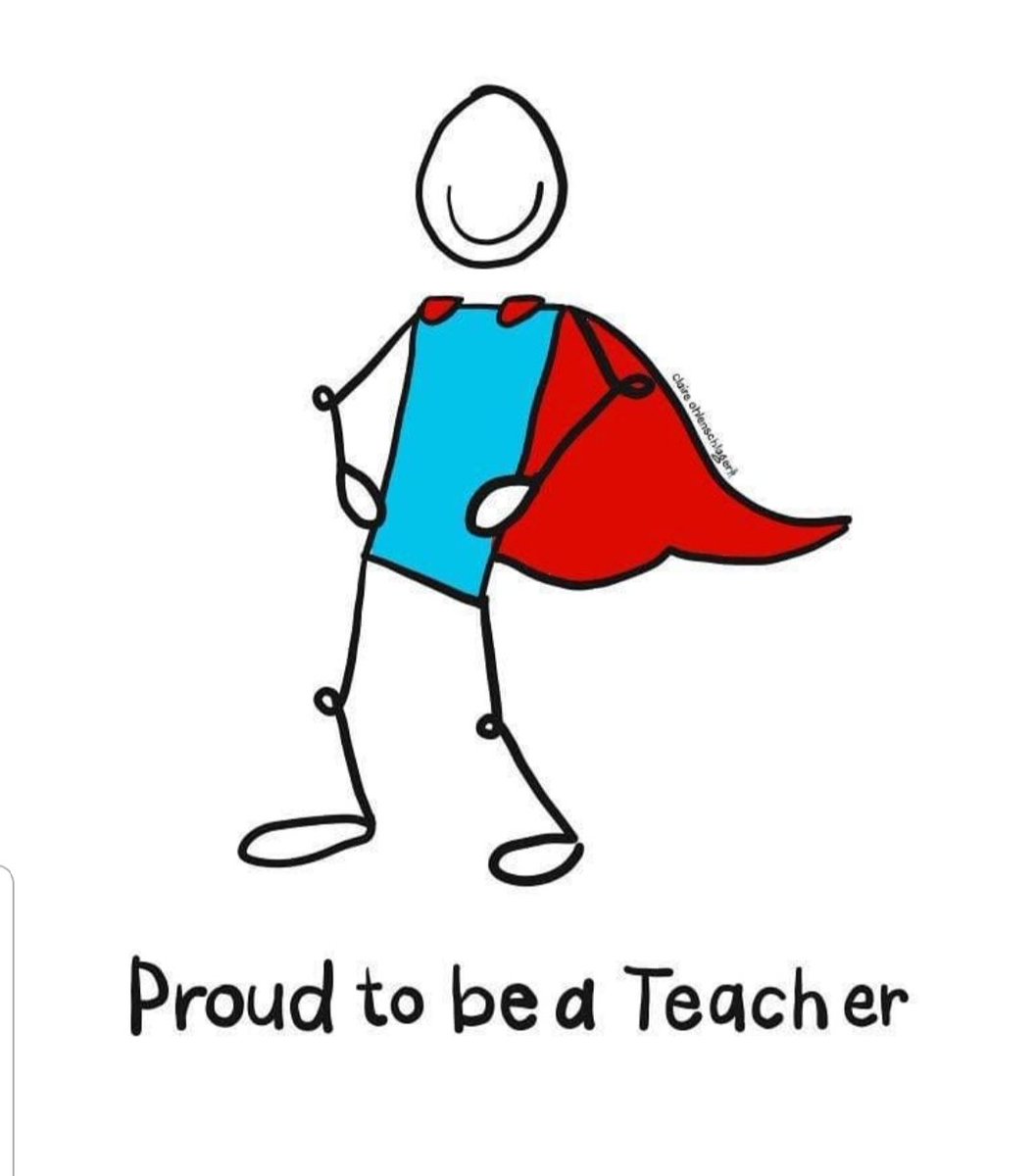 To all teachers. Een fijne dag van de leraar! #dagvandeleraar #beproud