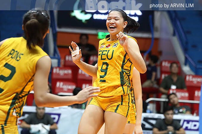 #9 REMY PALMARemy is known for her antics inside the court. And when you see those antics you would easily think of one team, DLSU. Yes CRDJ wanted Remy to play for DLSU. She saw Remy as a confident player which is a big check for him. What if we had Remy-Yeye tandem? 