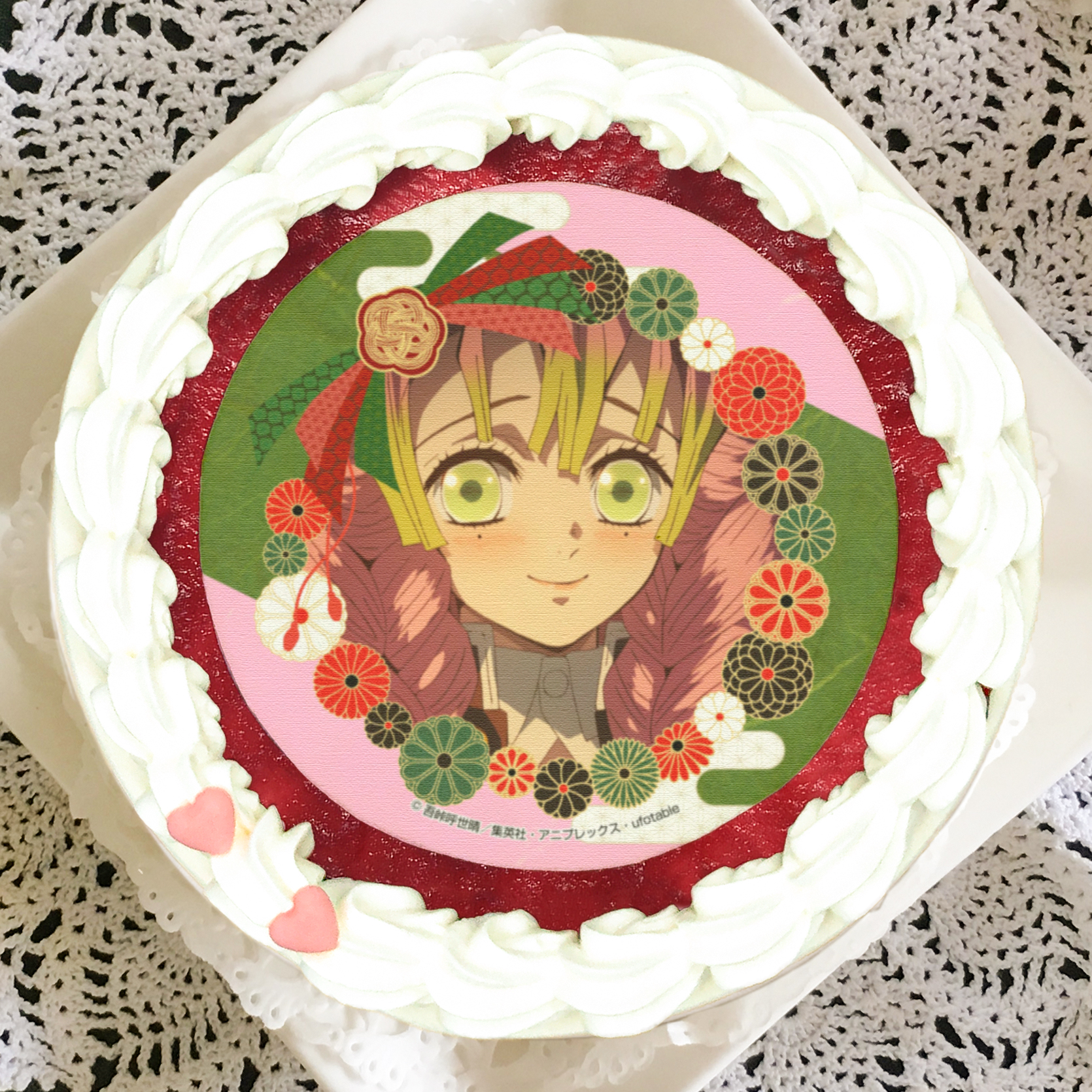 プリロール公式 キャラケーキ マカロン 鬼滅の刃 6月1日は 甘露寺蜜璃 のお誕生日 蜜璃ちゃんの バースデーを美味しいスイーツでお祝いしませんか 鬼滅の刃 全商品が4 30をもちまして一旦販売終了となります どうぞお早めのご注文を