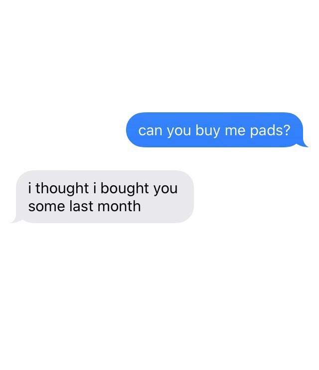 the good place characters buying you pads: a thread