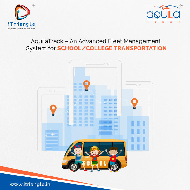 We can help you reduce your fuel costs, efficient use of the fleet, effectively planning your route, and more! 

To know more, drop an email to sales@itriangle.in

#AquilaTrack  #School #SchoolTransportation #SchoolBusTracking #SchoolBusManagement #GPS  #Routing #Monitoring #IoT