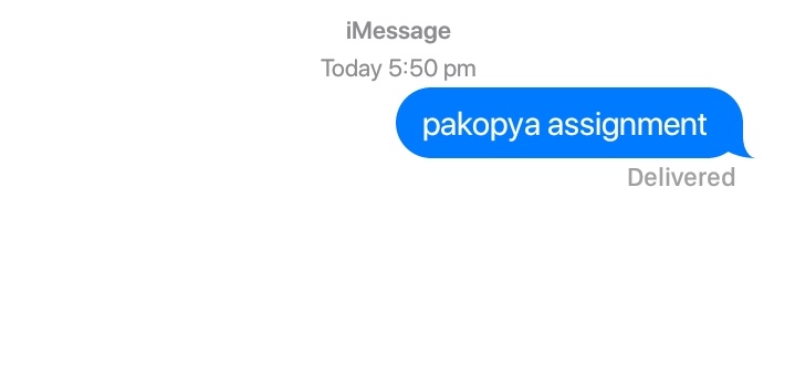 wanna one responding to "pakopya assignment" — a useless thread