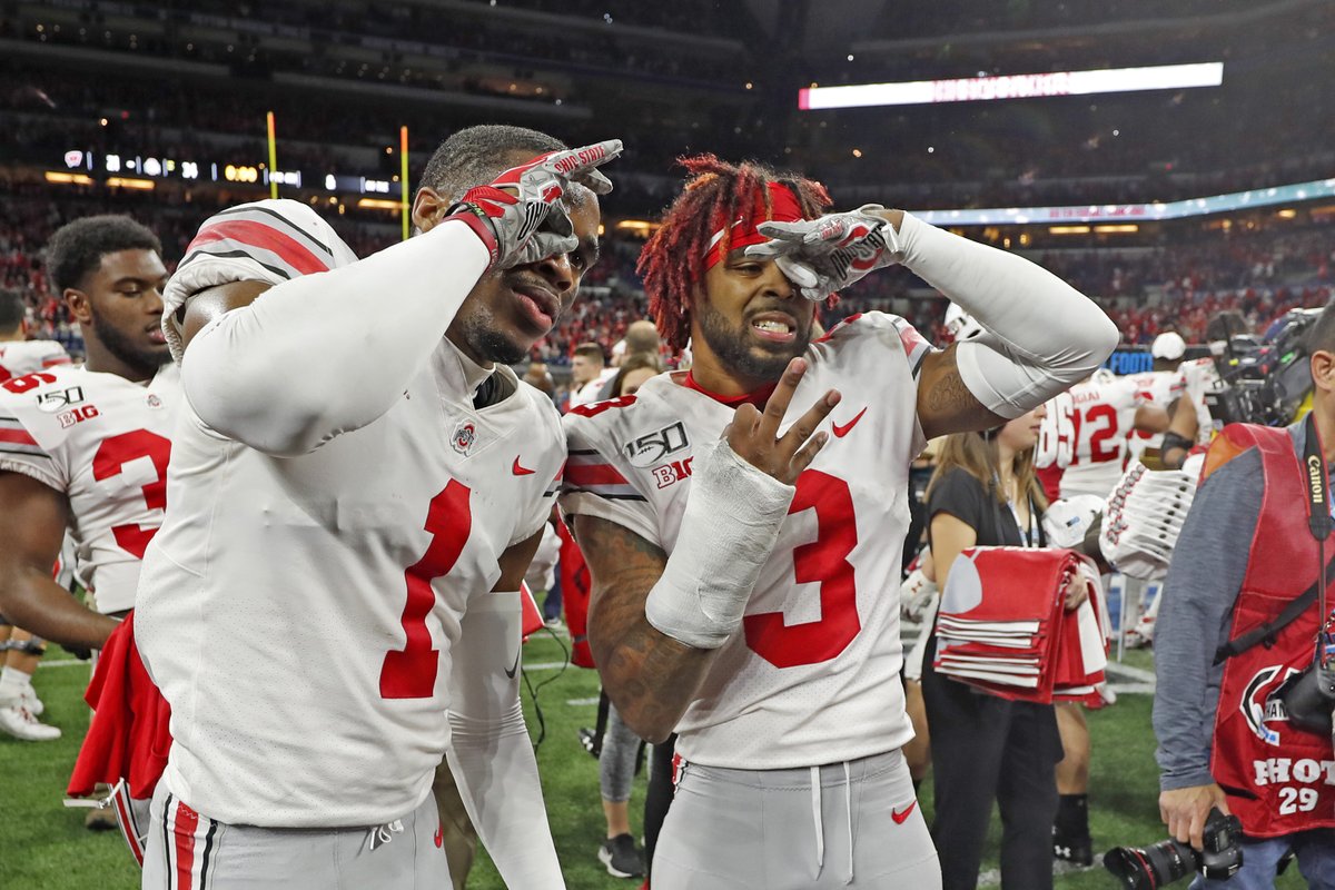Defensive backs drafted in RD 1 since 2014:

Ohio State - 8
Alabama - 3
Florida - 3
LSU - 2