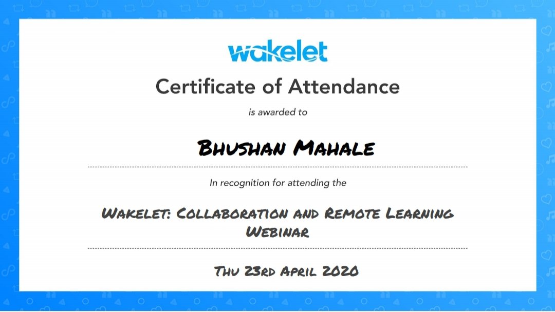 mahalesir1's tweet photo. #CollaborateOnWakelet webinar with creative trainers! About 500 world educator are present! It is so inspirational ! Wakelet is amazing tool for remote learning. Just get certificate. #Wakeletwave #Wakelet #WakeletAmbassador @wakelet @Deepak0495 https://t.co/BTbIRaUbd4