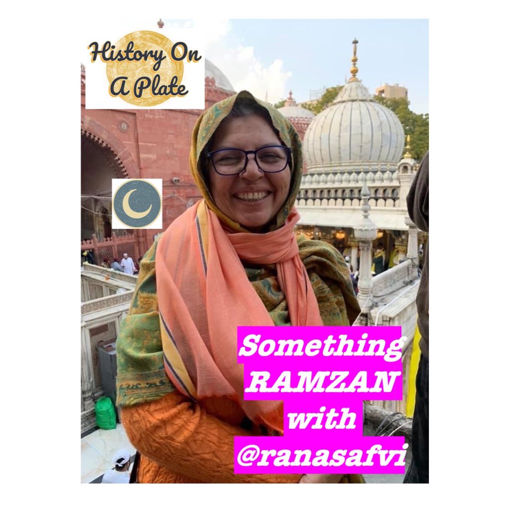 Do come join us. 
Mon-Fri at 4pm LIVE from my Instagram Handle - <a href="/historywali/">Historywali</a> 

Today we have the most amazing <a href="/iamrana/">Rana Safvi رعنا राना</a> demystifying Ramzan for us, and cooking her ‘specialty’ yum. You can join in from her Instagram handle too: <a href="/iamrana/">Rana Safvi رعنا राना</a>