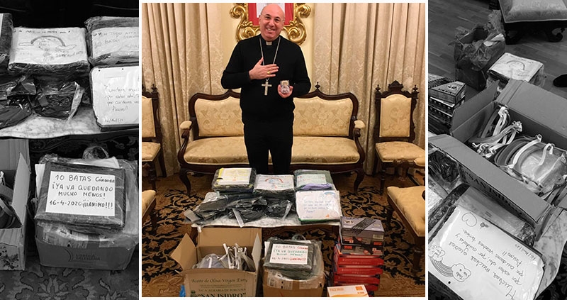 Catorce conventos de Córdoba donan a la diócesis de Guadix material sanitario para luchar contra el Covid-19 tinyurl.com/y8su3l6t