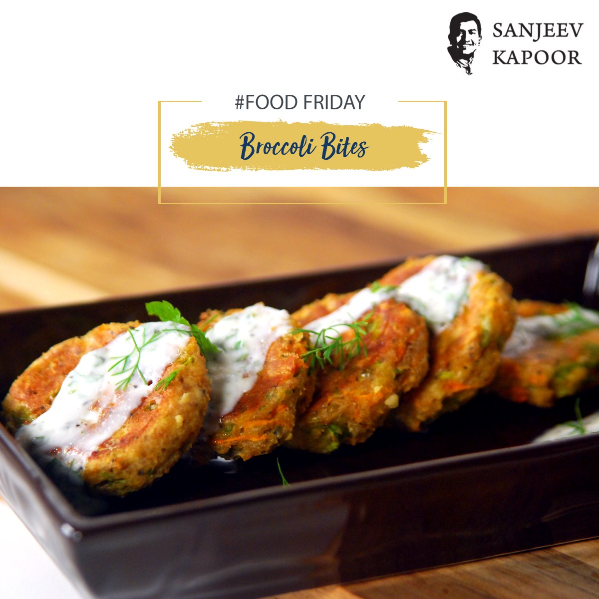 SanjeevKapoor's tweet photo. Broccoli is one of the best sources for vitamins K &amp; C . Try out this amazing starter and kick-start your weekends! #StayHomeStayHealthy

Recipe Link: https://t.co/bdTgEXFT1v
#FoodFriday https://t.co/raPACvD2ys