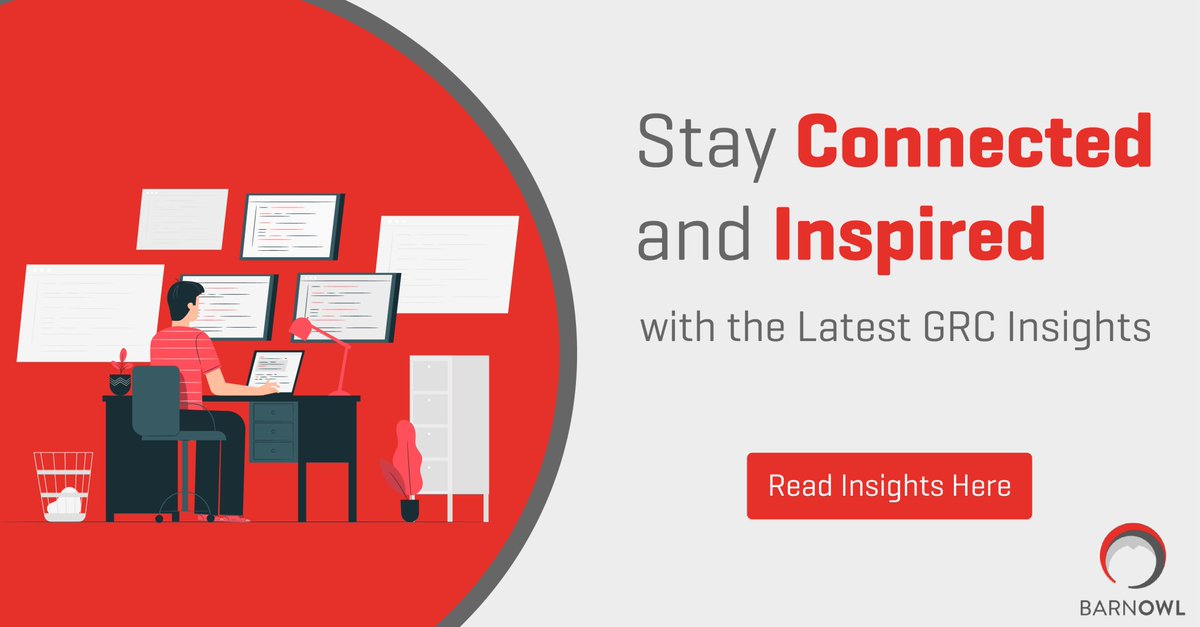 The BarnOwl knowledge centre is filled with trending GRC content, news, software tips of the month, software guides and info sharing videos. 

Fill your days with insight and let's all remain resilient through these tough times. #InThisTogether #GRC bit.ly/3euhekB