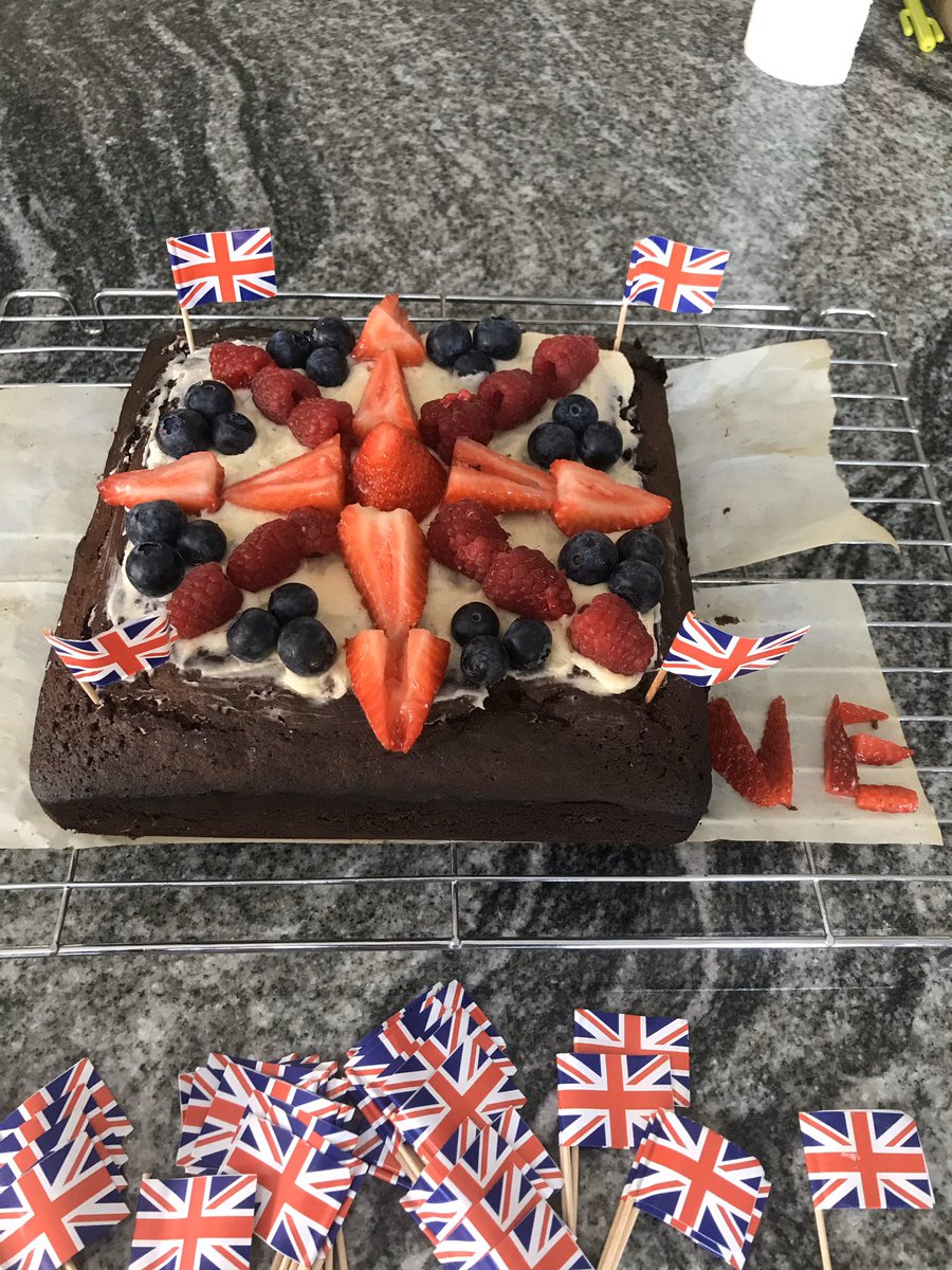 bevgrammarteach's tweet image. Great to see that Harry has been busy entering our competitions. This is his VE Day cake. Well done!