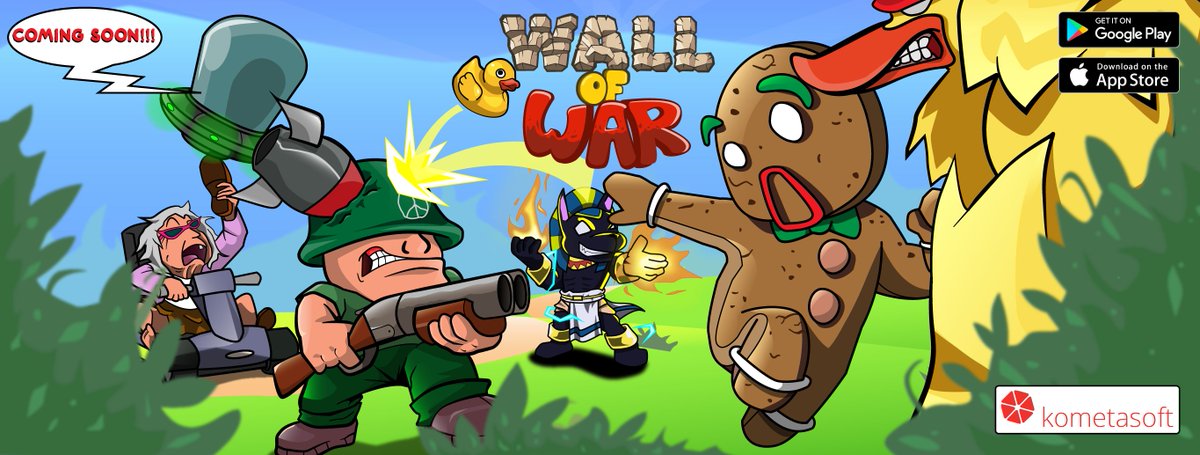 Kometasoft's tweet photo. 🌟 WALL OF WAR 🌟
Con mucho trabajo, esfuerzo y ganas, nuestro videojuego para móviles adelantará su estreno para principios de verano. ¡Esperamos que os guste!
Síguenos para ver nuevos contenidos🙌📲
#kometasoft #wallofwar #wow #game #videojuego #app #movil #quedatencasa https://t.co/EHfGXD7Gp0