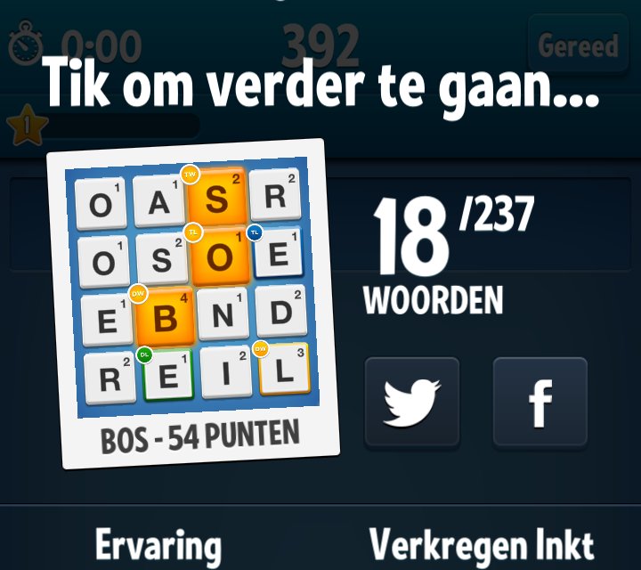BOS was mijn beste woord. Daag me uit