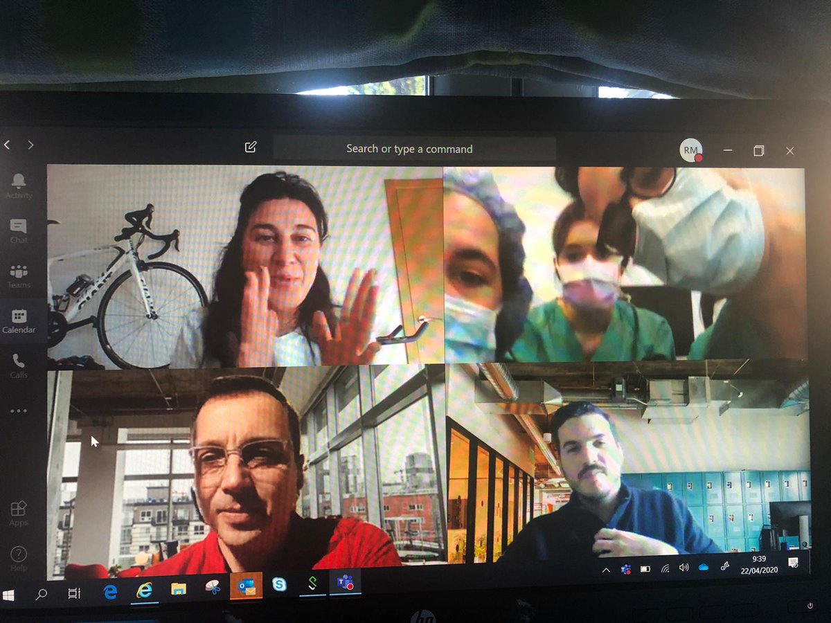 #BSCporTuSalud Hemos puesto en marcha un programa de formaciones online con el personal de Enfermería. Aquí está la primera sesión con profesionales del Hospital de La Princesa. ¡Un breve desayuno dinámico con especialistas para aclarar dudas! #EsteVirusLoParamosUnidos