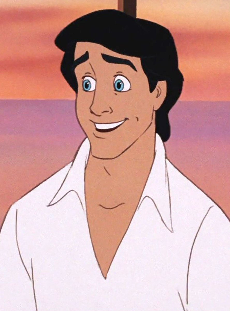 ITS OBVIOUS HE CLEARLY PRINCE ERIC IN REAL LIFE
