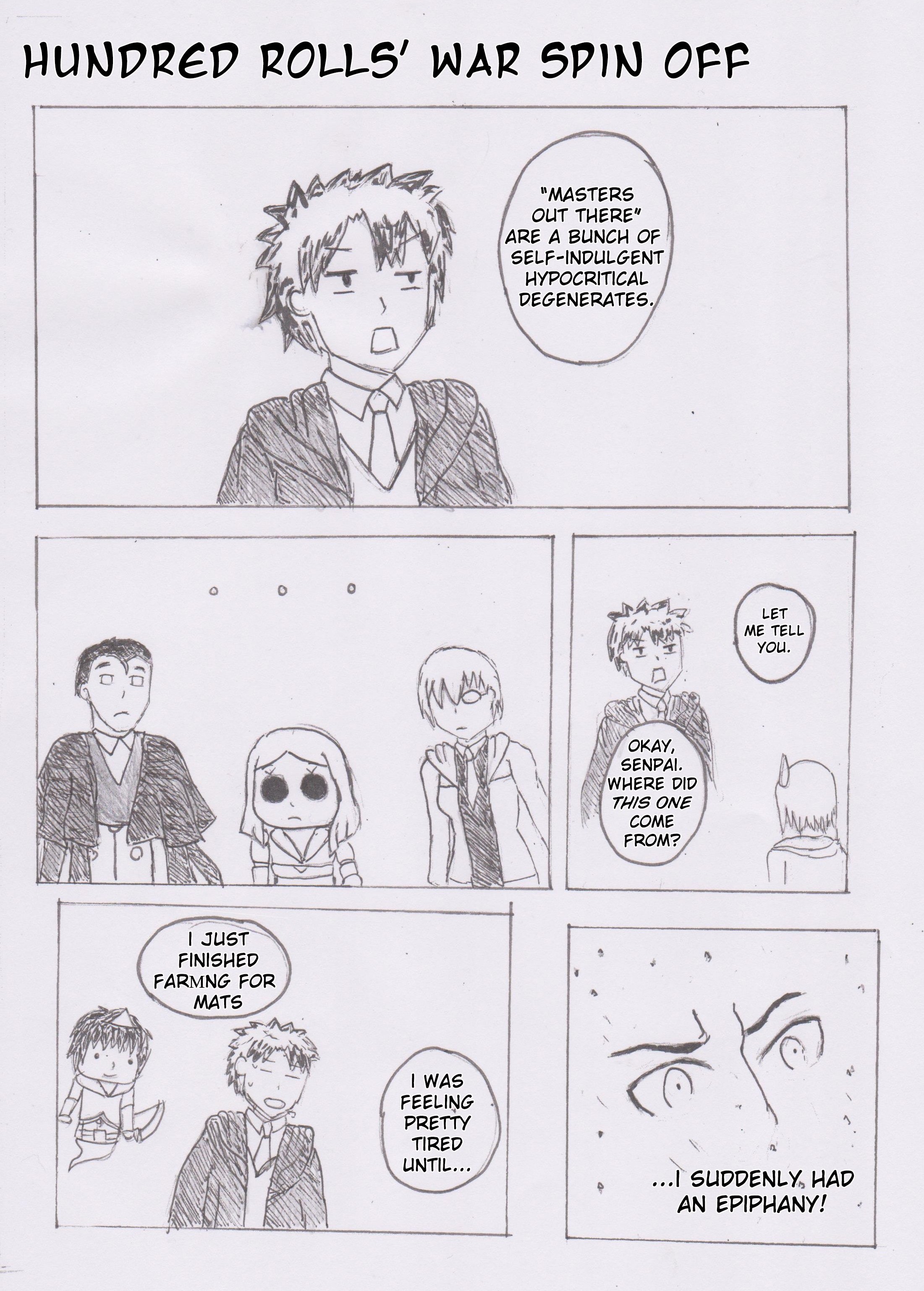 Wkuroshii Hundred Rolls War Spin Off Fgo考察 Fategrandorder T Co Ccuqzouy4j Twitter