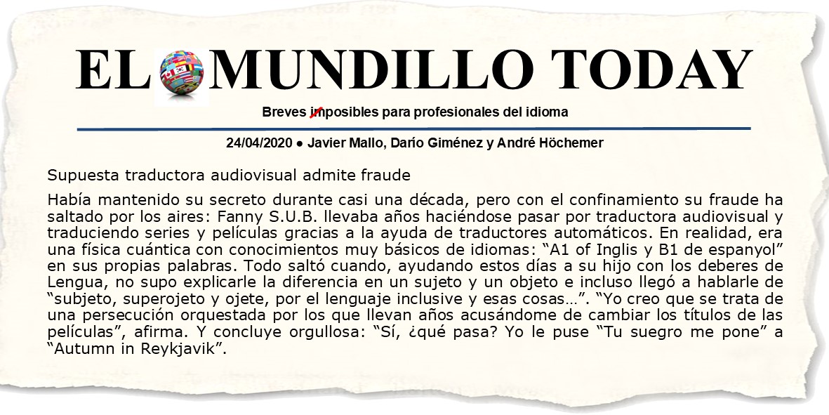 ElMundilloToday's tweet photo. Subtitula como puedas. https://t.co/7wOjmoNcL9
