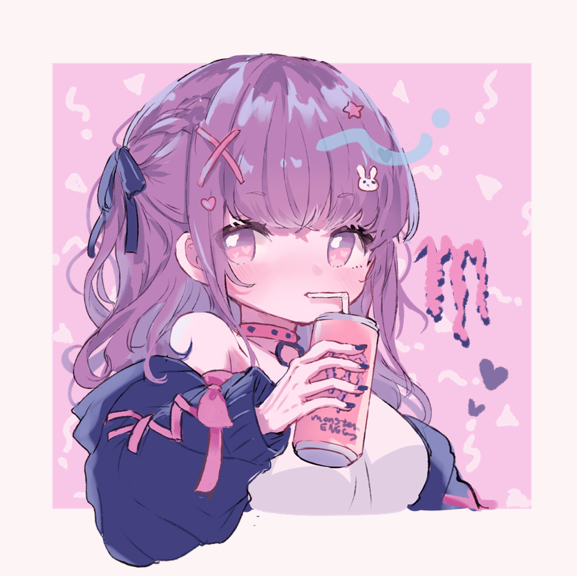 「モンスター飲んでた 」|かるなばるのイラスト