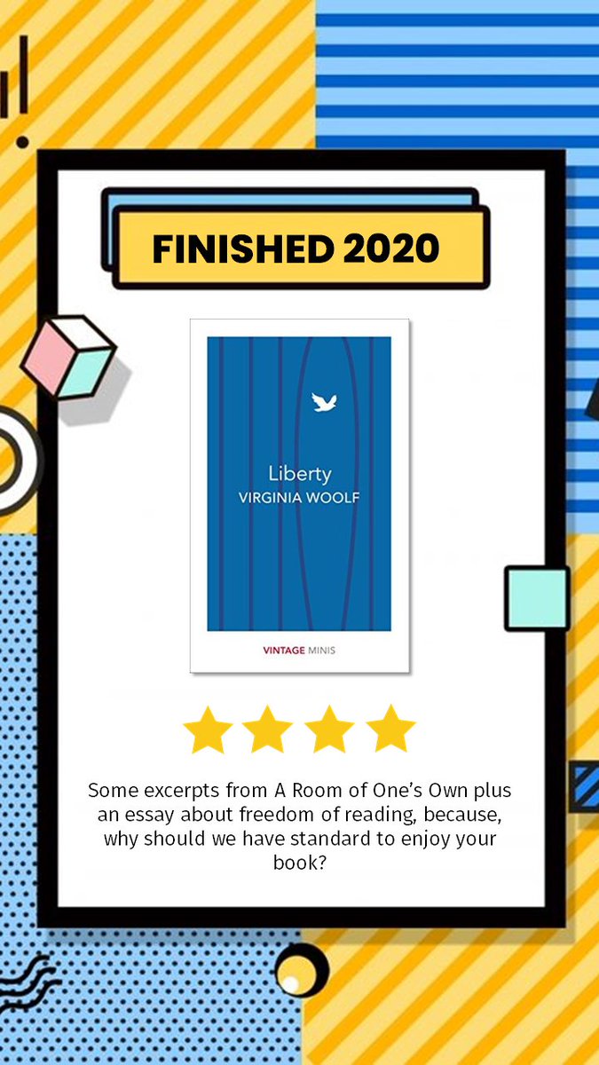 49. LibertySelain mendapat diskonan di Kindle, esai terakhir yang dikutip di sini masih sangat relevan dengan keadaan masyarakat (yg katanya) 4.0 -  https://www.goodreads.com/review/show/3297289080