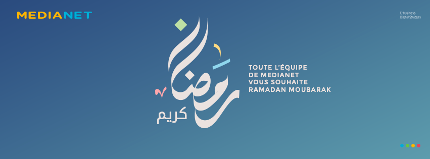 MedianetGroup's tweet photo. Toute l'équipe de #MEDIANET vous souhaite un Ramadan Moubarak ! رمضان كريم #Ramadan #SocialMedia https://t.co/TaIE6CfKkc