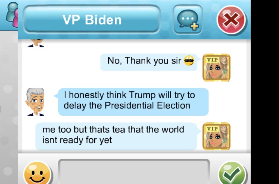 spilling tea with the VP 