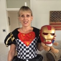 Cooper and Mrs Willis ready for Joe Wicks!!!!!