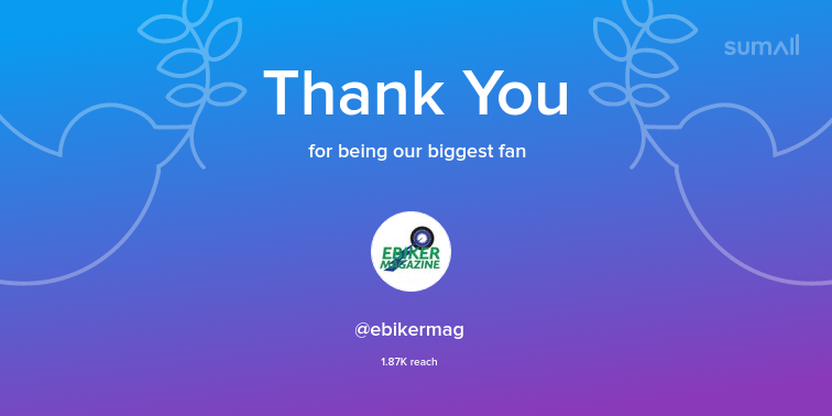 Our biggest fans this week: ebikermag. Thank you! via sumall.com/thankyou?utm_s…