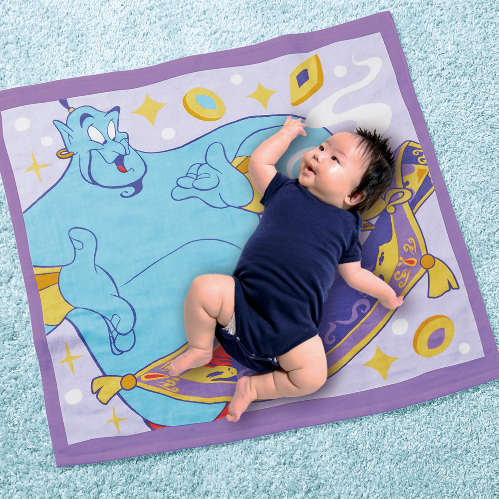 丸眞から #ディズニー デザインの湯上げタオルが登場👶 赤ちゃんを