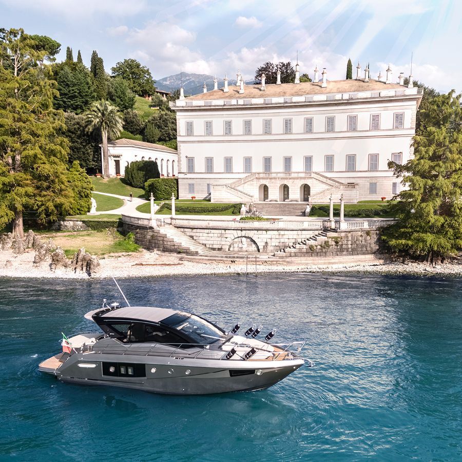 Cranchi_Yachts's tweet photo. Celebrate the Italian charm of Cranchi #M44HT framed by Lake Como, Villa Melzi and its wonderful gardens
—
#ProudlyMadeinItaly https://t.co/i4kJryvTl5