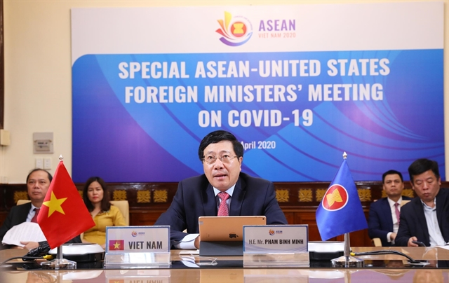 MienThinh's tweet photo. Equitable access to #vaccine, transparency and open trade essential for #COVID19 fight: @ASEAN US foreign ministers
https://t.co/lsOr2skXCq https://t.co/Bdd9y4mI4L