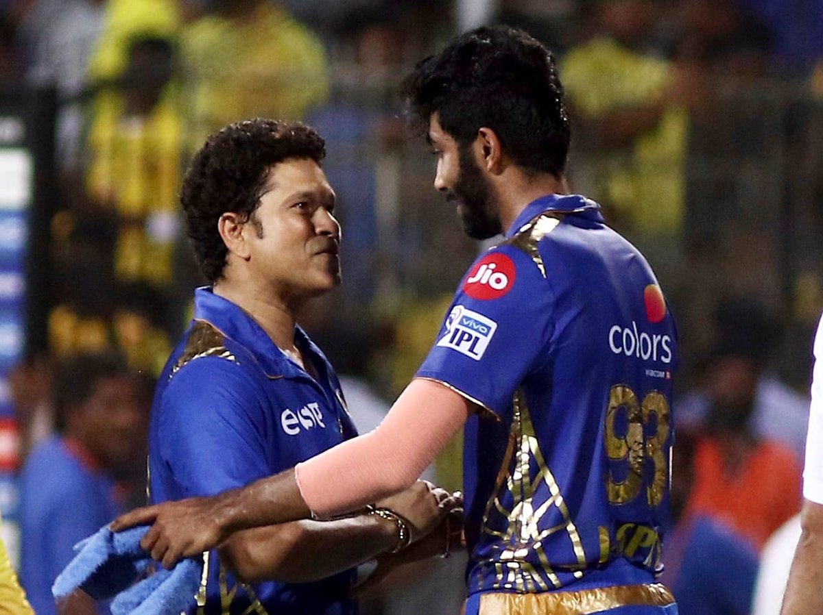 Jaspritbumrah93's tweet photo. To a true inspiration, on the cricket field and off it, happy birthday Sachin sir, I hope you have a great day. 🎂 @sachin_rt https://t.co/0iRdZX0FDk